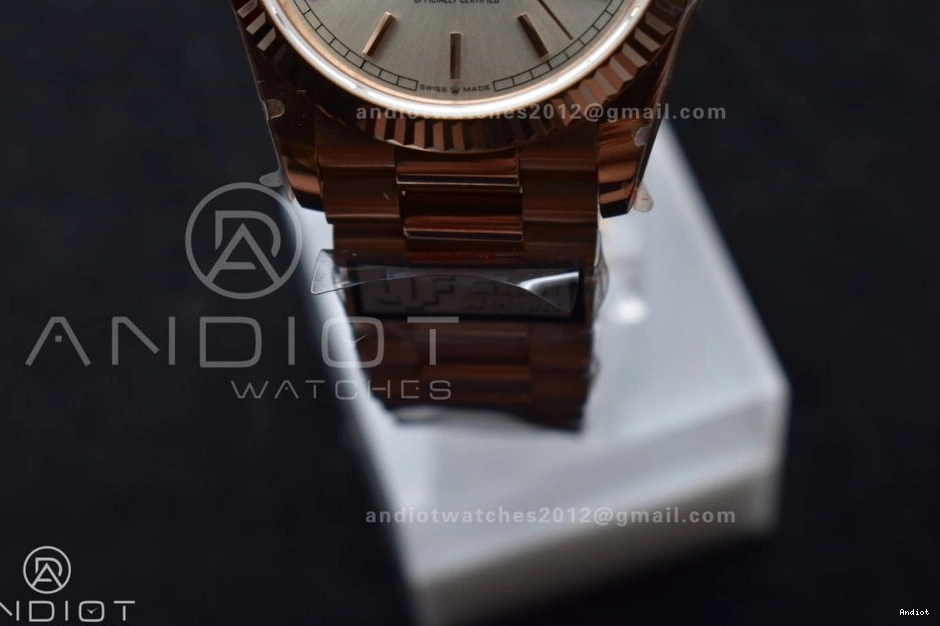 DayDate Weight) 36 Edition Silver Best V5 670 on SunProtective Bracelet Dial (Gain President RG vr3255 QF Steel 904L 0810